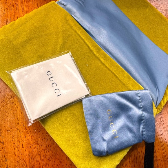 GUCCI HAVANA OVAL CIRCLE SUNGLASSES NEW WITH CASE - Picture 7 of 7